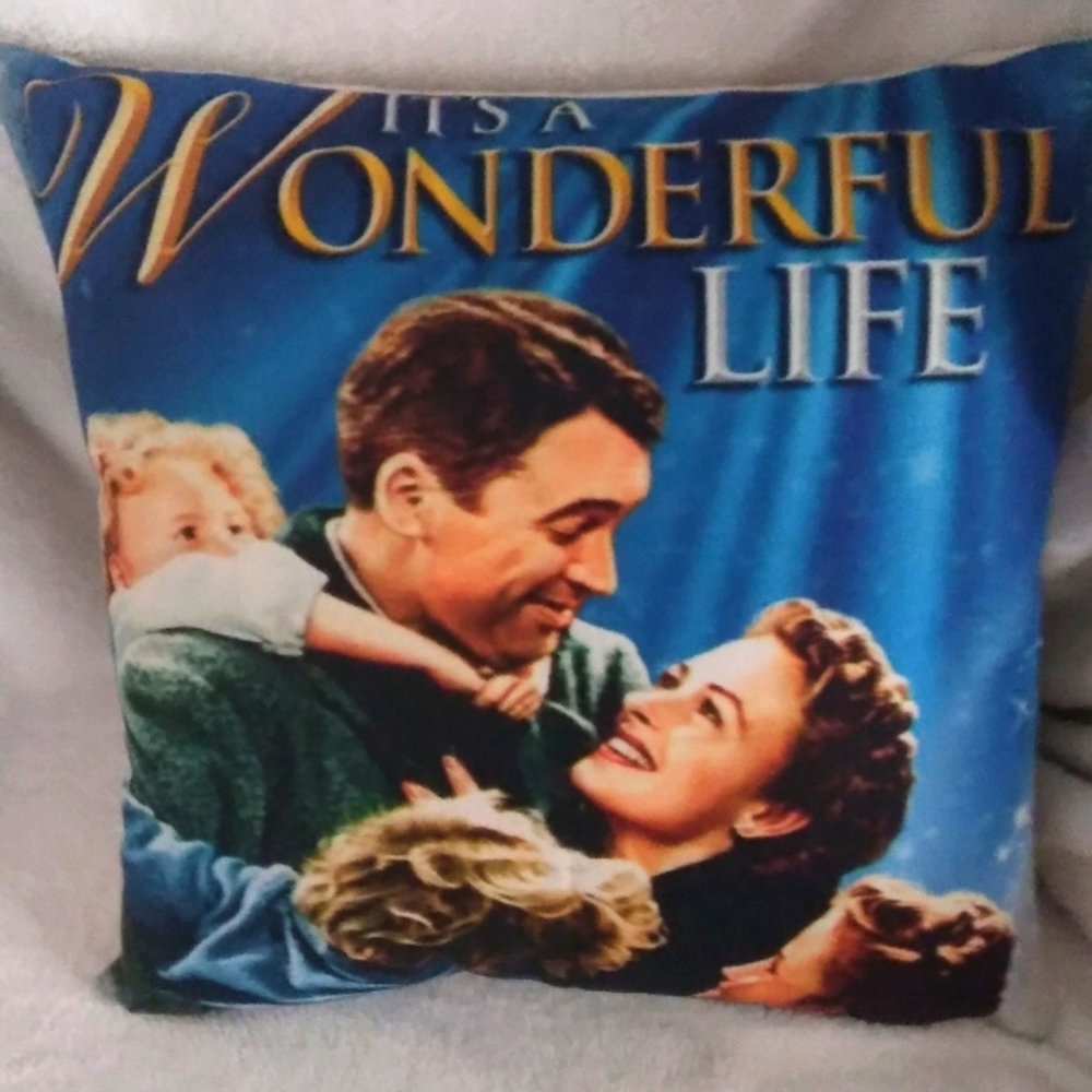 It's a wonderful life pillow